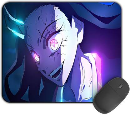 Kirmada Printed Designer Mouse Pad Scary Nezuko Non-Slip Demon Slayer Mousepad