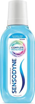 SENSODYNE Complete Protection+ Mouthwash, Alcohol free. - COOL MINT