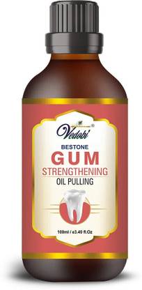 VEDOBI GUM STRENGTHENING OIL PULLING |BESTONE | 100 ML| 100% AYURVEDIC - NATURAL