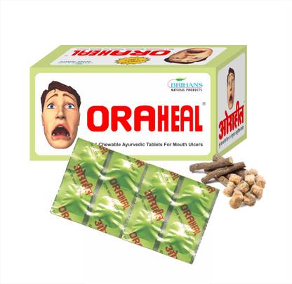 Oraheal Mouth Ulcer Tablets - no flavor