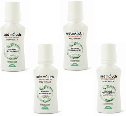ICPA Wet Mouth For Dry Mouth 200 ml (Pack of 4) - Mint