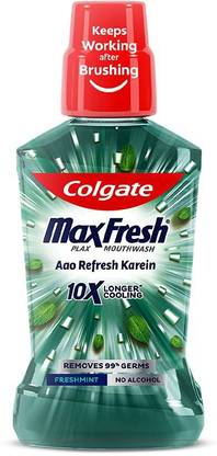 Colgate MaxFresh FRESHMINT Mouth Wash(500ml X1) - Fresh Tea