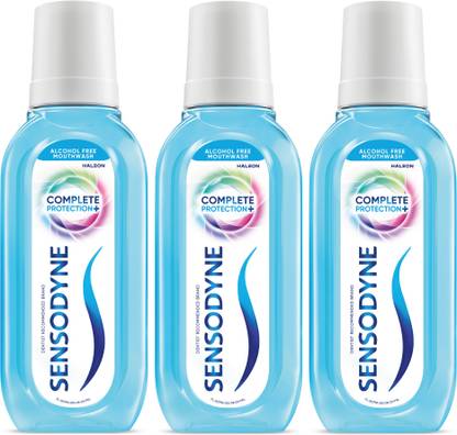 SENSODYNE Complete Protection+ Mouthwash, Alcohol Free - COOL MINT