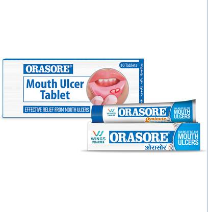 Orasore Mouth Ulcer Treatment Gel - Natural