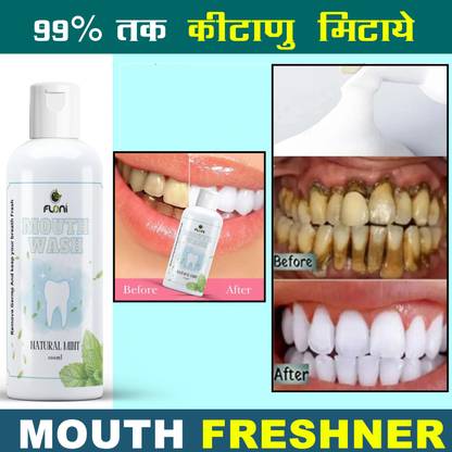 floni Mouthwash Protection+, All in One Mouth Wash for Sensitivity Protection - MINT