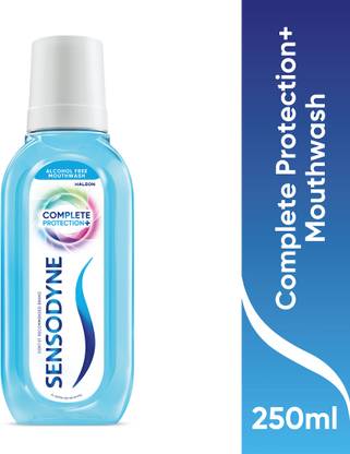 SENSODYNE Complete Protection+, Alcohol free Mouth Wash,Pack of