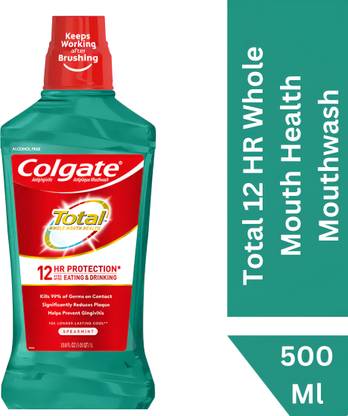 Colgate Total 12 hr Whole Mouth Health Mouthwash - Spearmint Burst