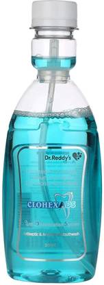 Clohex DR.REDDY'S ADS ANTISEPTIC MOUTHWASH IN 200ML,(PACK OF 4) - FRESHMINT