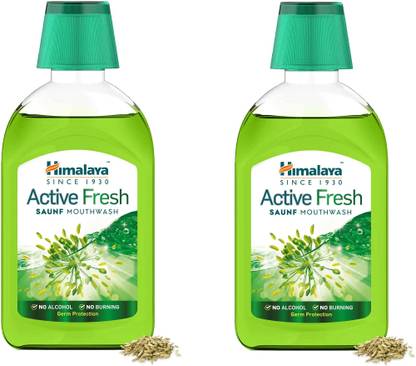 HIMALAYA Active Fresh Mouthwash - SAUNF