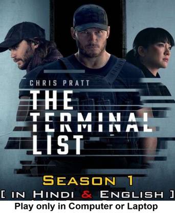 The Terminal List - Season 1 (2022) Dual Audio Hindi & English both Play only in Computer or Laptop it's Burn Data DVD not original without poster HD Print Quality