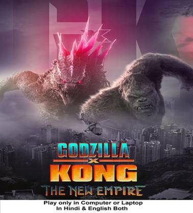 Godzilla x Kong - The New Empire (2024) Dual Audio Hindi & English both Play only in Computer or Laptop HD print without poster