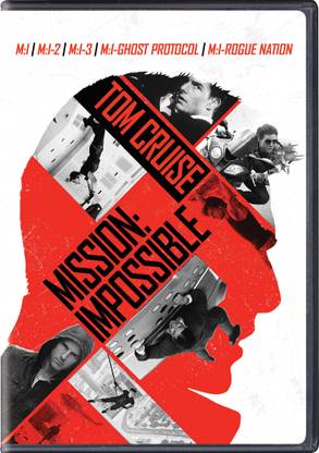 Mission Impossible 5 Movies Collection - M:I + M:I-2 + M:I-3 + M:I-4 Ghost Protocol + M:I-5 Rogue Nation (5-Disc Box Set)