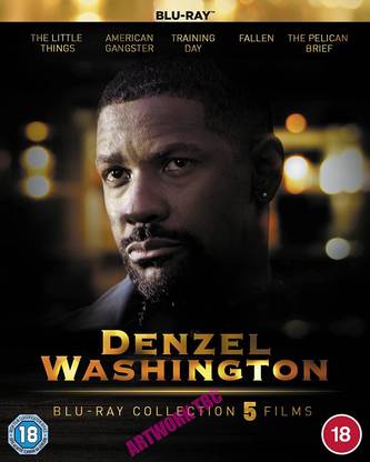 Denzel Washington 5-Movies Collection: The Little Things + American Gangster + Training Day + Fallen + The Pelican Brief (5-Disc) (Special Collector’s Edition Box Set) (Uncut | Slipcase Packaging | Region Free Blu-ray | UK Import)