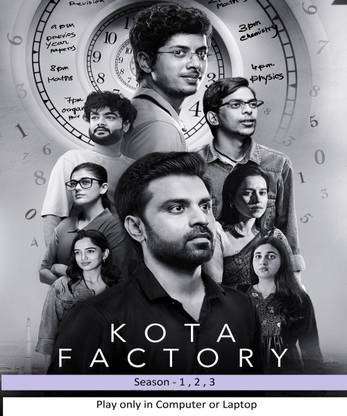 Kota Factory (Season- 1 to 3) in Hindi play only in Computer or Laptop HD Quality without Poster