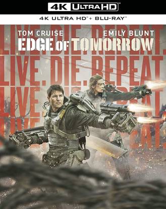 Edge of Tomorrow - Live. Die. Repeat (4K UHD + Blu-ray) (2-Disc) (Uncut | Slipcase Packaging | Region Free 4K Ultra HD / Blu-ray | UK Import)