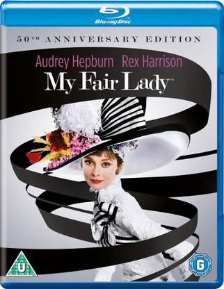 My Fair Lady Blu-ray [1964] [50th Anniversary Edition] [Remastered] [Audrey Hepburn Film] [UK Imported] [Region Free]