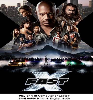 Fast X (2024)( Fast & Furious 10 ) in Hindi & English both Play only in Computer or Laptop HD print without poster