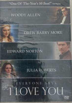 Woody Allen-Drew barry more-Edward norton-julia roberts- I Love u