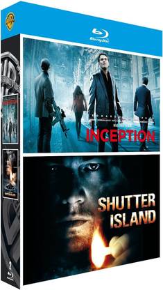 Inception + Shutter Island [Limited Edition)] Blu Ray, Region Free