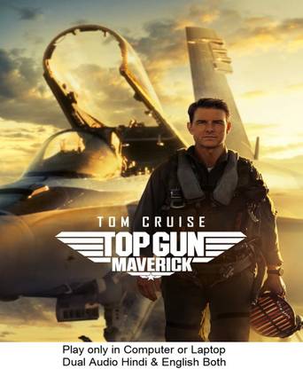 Top Gun : Maverick (2022) dual audio Hindi & English Both Play only in Computer or Laptop it's burn data dvd without poster HD Print quality