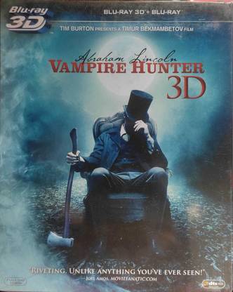 ABRAHAM LINCOLN VAMPIRE HUNTER 3D BLU-RAY