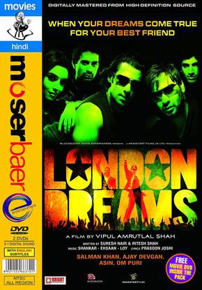 London Dreams + 1 Free Dvd Ajay Devgan (Actor), Salman Khan (Actor), Vipul Amrutlal Shah (Director) Rated: U/A (Parental Guidance) Format: DVD
