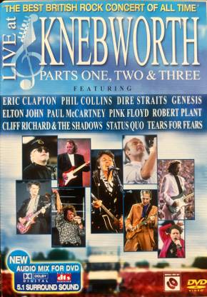 Live at knebworth - part 1 2 and 3 (DVD)