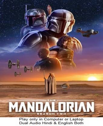 The Mandalorian seasons 2 in Hindi & English Both play only in computer or laptop it's durn data DVD without poster HD print quality