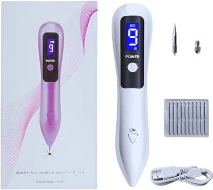 Kostech 9 Level Laser Mole Removal Sweep Spot Pen| Mole Tattoo Wart Remover Mucus Removal Device