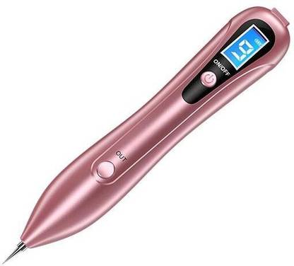 Bella Faccia 9 Level Laser Plasma Pen Wart Spot Remover Mole Freckle Tattoo Removal Machine beauty pen (Pink) Mucus Removal Device