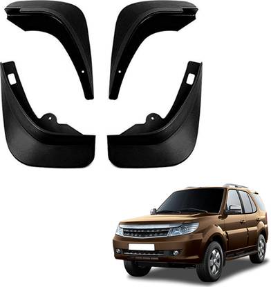 AutoFurnish Front Mud Guard, Rear Mud Guard For Tata Safari Storme 2012
