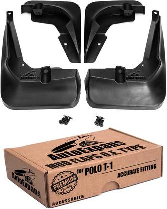 AutoExpanse Front Mud Guard, Rear Mud Guard For Volkswagen Polo NA