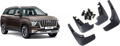 Uneestore Front Mud Guard, Rear Mud Guard For Hyundai Alcazar 2021, 2022, 2023, 2024