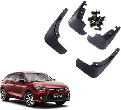 VOLZAX Front Mud Guard, Rear Mud Guard For Toyota Glanza G NA