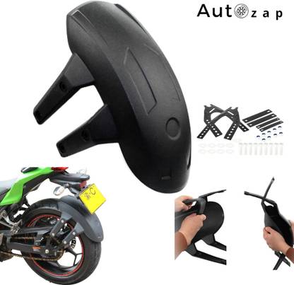 Autozap Rear Mud Guard For Universal For Bike Universal For Bike 2021