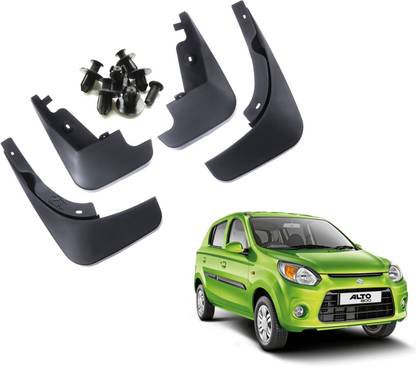 WolkomHome Mud Flap, Front Mud Guard, Rear Mud Guard For Maruti Alto 800 NA