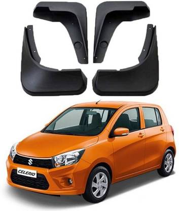 DIGICLIMBER Front Mud Guard, Rear Mud Guard For Maruti Celerio 2017