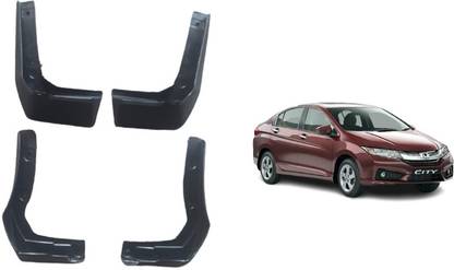 nawani genuine parts Front Mud Guard, Rear Mud Guard For Honda City i DTec E 2014