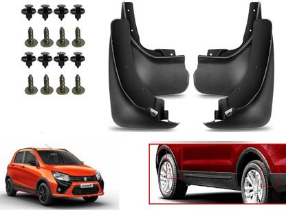 AUTO PEARL Front Mud Guard, Rear Mud Guard For Maruti Celerio VDi 2018