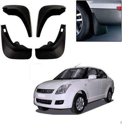 GS Grow n Shine Rear Mud Guard, Front Mud Guard For Maruti Swift Dzire 2008