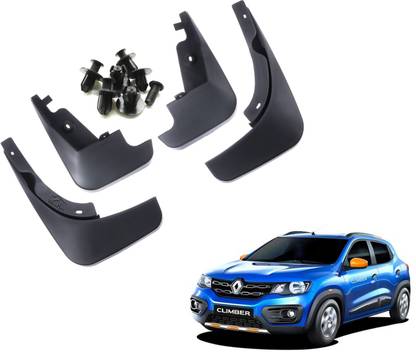 WolkomHome Mud Flap, Front Mud Guard, Rear Mud Guard For Renault Kwid Climber 1.0 AMT NA