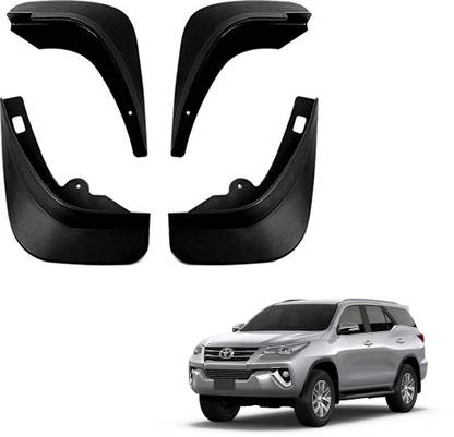 AutoFurnish Front Mud Guard, Rear Mud Guard For Toyota Fortuner 2016