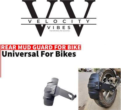 VELOCITY VIBES Rear Mud Guard For Universal For Bike Universal For Bike NA