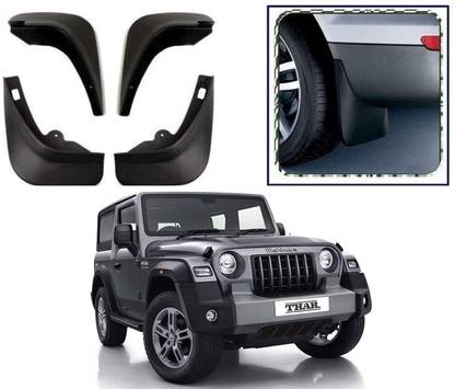Firstchoice Front Mud Guard, Rear Mud Guard For MAHINDRA Thar 2021