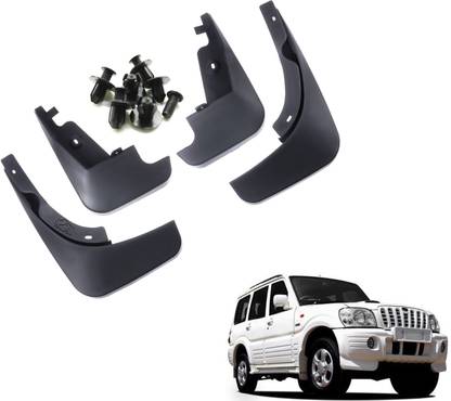 WolkomHome Mud Flap, Front Mud Guard, Rear Mud Guard For Mahindra Scorpio 2008