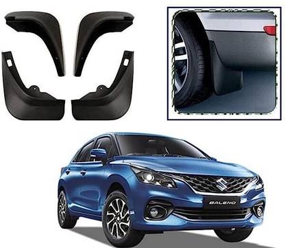 Smstrader Rear Mud Guard, Front Mud Guard For Maruti Baleno NA