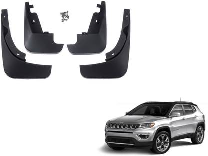 PEEPS STORE Front Mud Guard, Rear Mud Guard For Jeep Compass 1.4 Limited Option NA