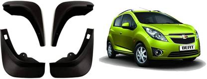 mybrand Front Mud Guard, Rear Mud Guard For Chevrolet Beat 2010, 2011, 2008, 2009, 2012, 2013, 2014, 2015