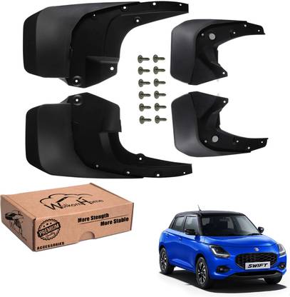 WolkomHome Mud Flap, Front Mud Guard, Rear Mud Guard For Maruti Swift 2024