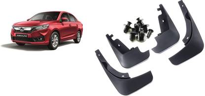 Uneestore Rear Mud Guard, Front Mud Guard For Honda Amaze 2018